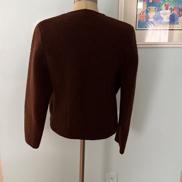 Eagle’s Eye Vintage 100% Wool Jacket Hong Kong size 12 - Picture 4 of 8